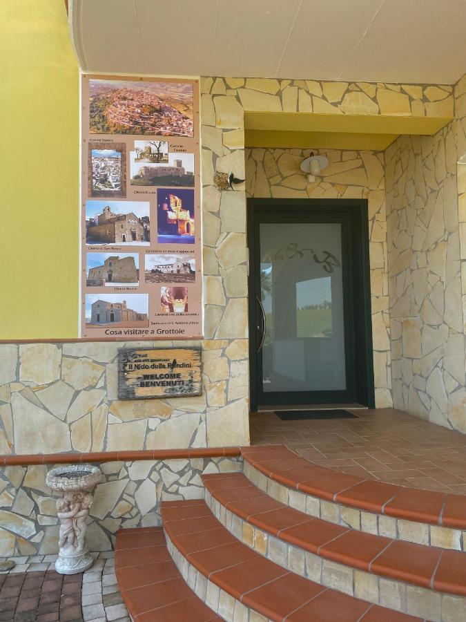 לינה וארוחת בוקר Grottole Il Nido Delle Rondini מראה חיצוני תמונה